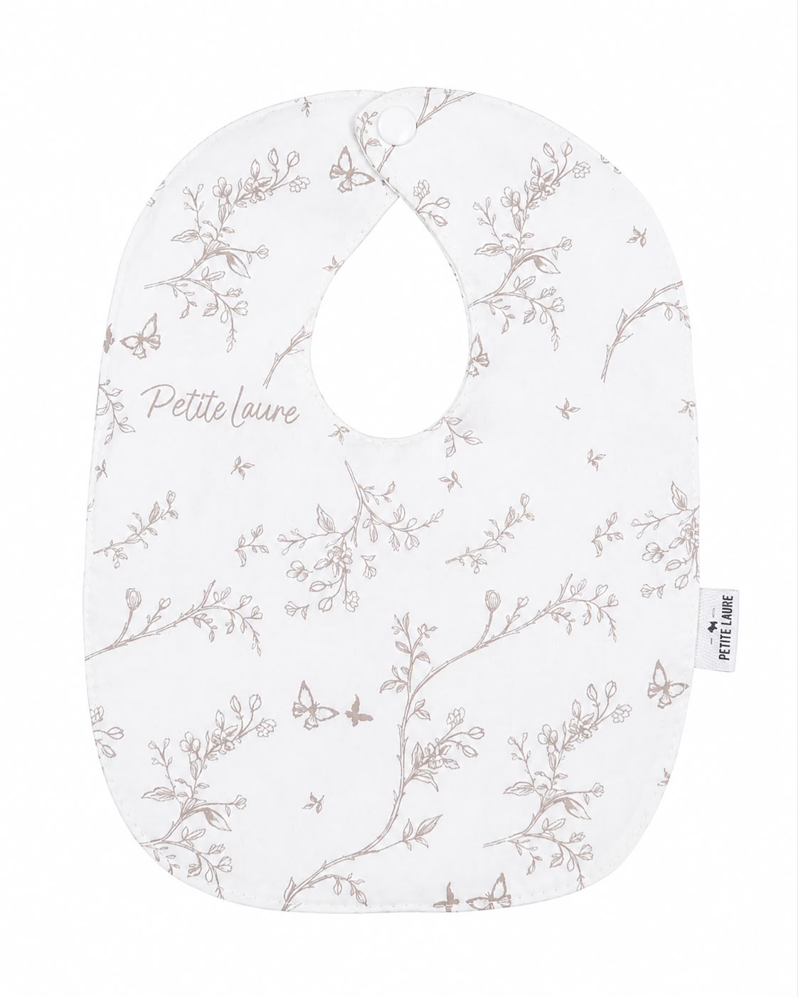 Petite Laure Garden Bib - Taupe