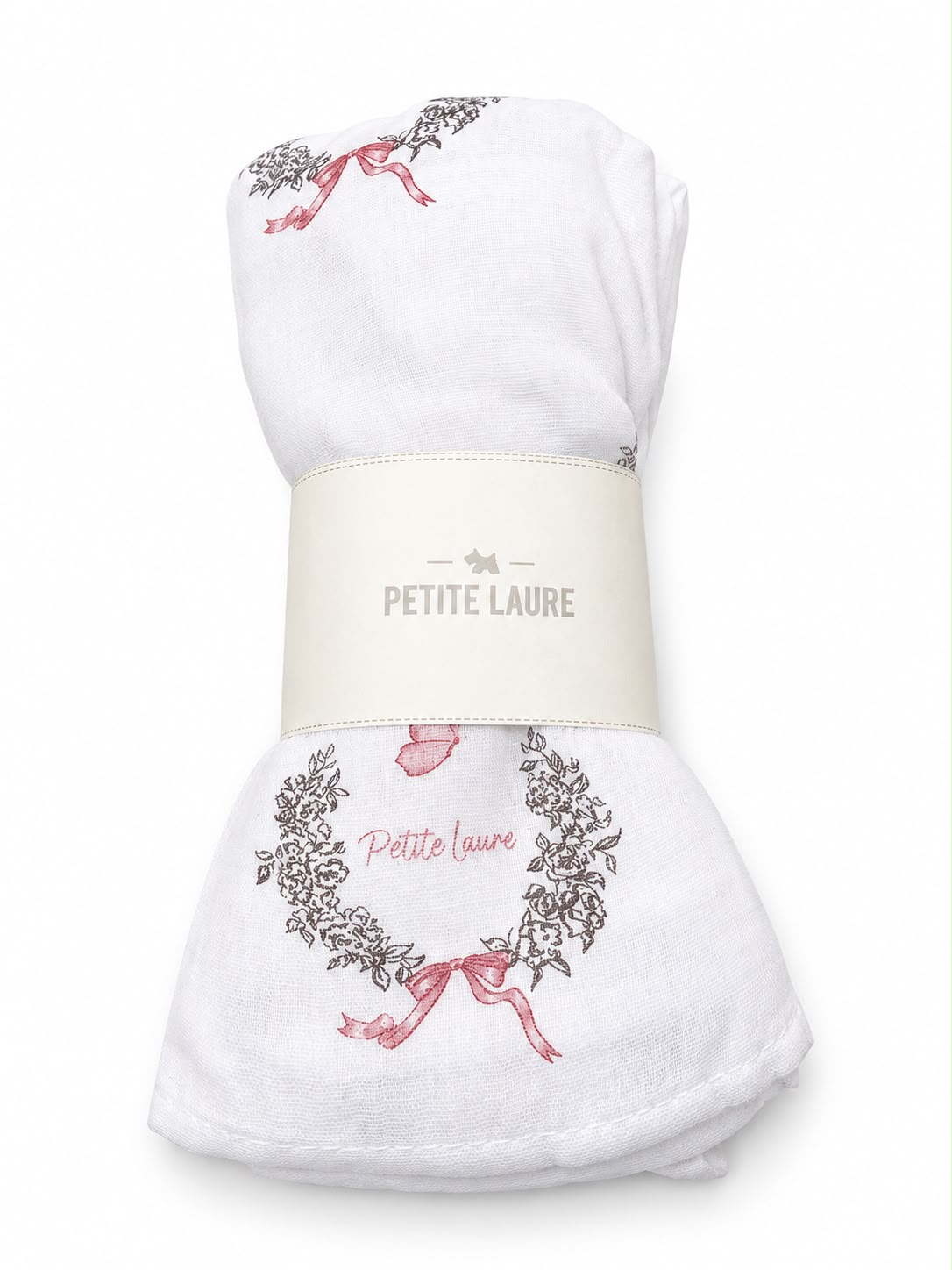 Petite Laure Butterfly Swaddle - Pink