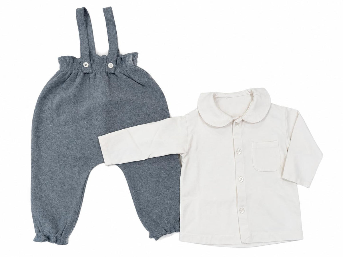 Babe & Tess Plain Blouse & Jumpsuit