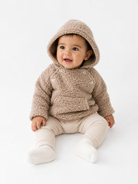 Babe & Tess Plush Jacket - Miele