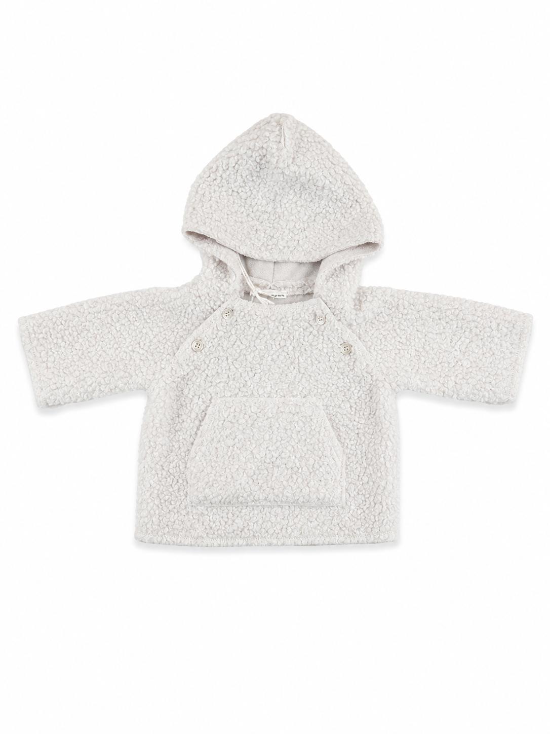 Babe & Tess Plush Jacket - Nautrale
