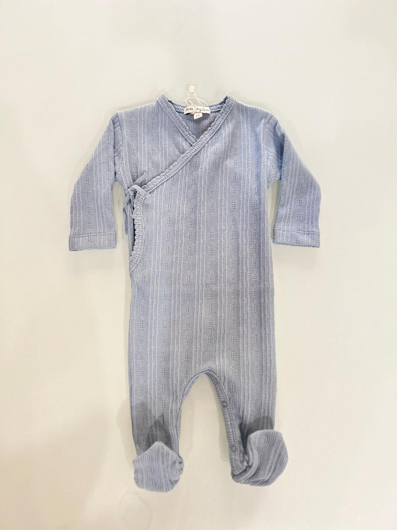 Bebe Organic Wrap Footie