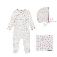 Minilabel Heart Printed Kimono Layette Set - Cream