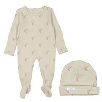 Lovely Littles Aria Footie & Beanie