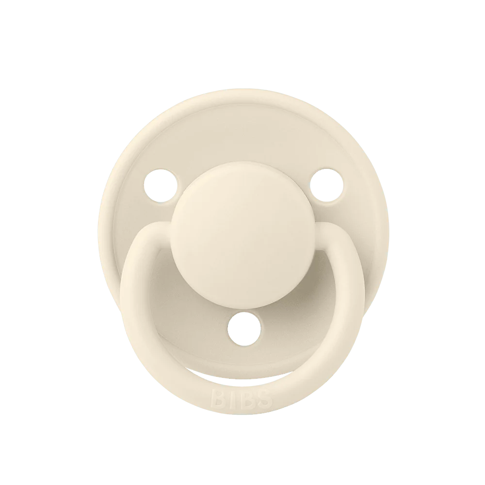 Bibs Delux Pacifier Single - Ivory