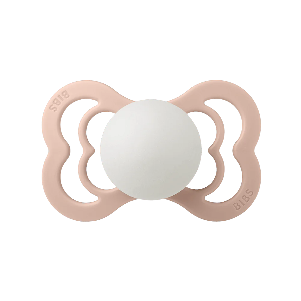 Bibs GLOW Supreme Pacifier - Blush