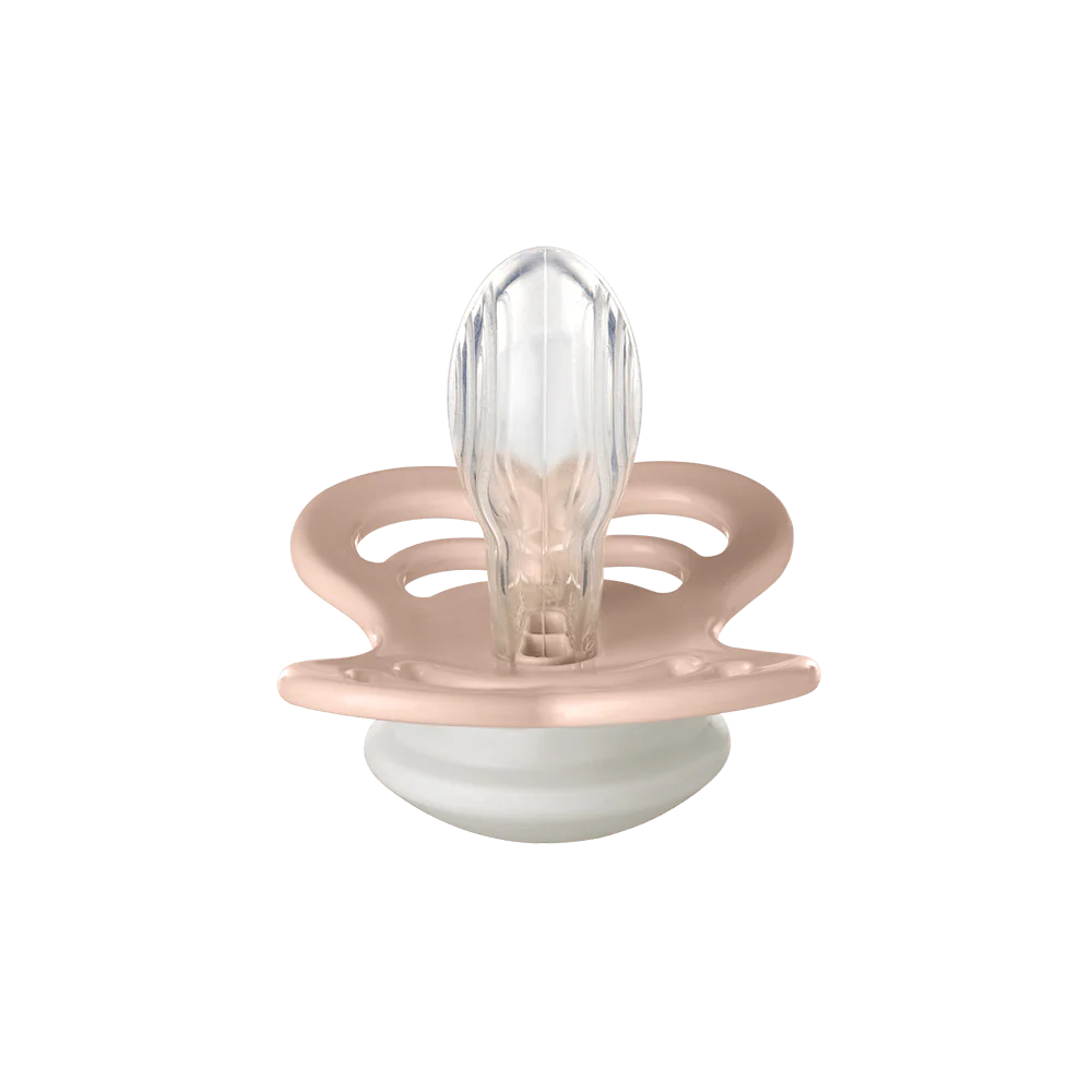 Bibs GLOW Supreme Pacifier - Blush