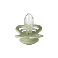 Bibs Supreme Two Pack Pacifiers - Ivory/Sage