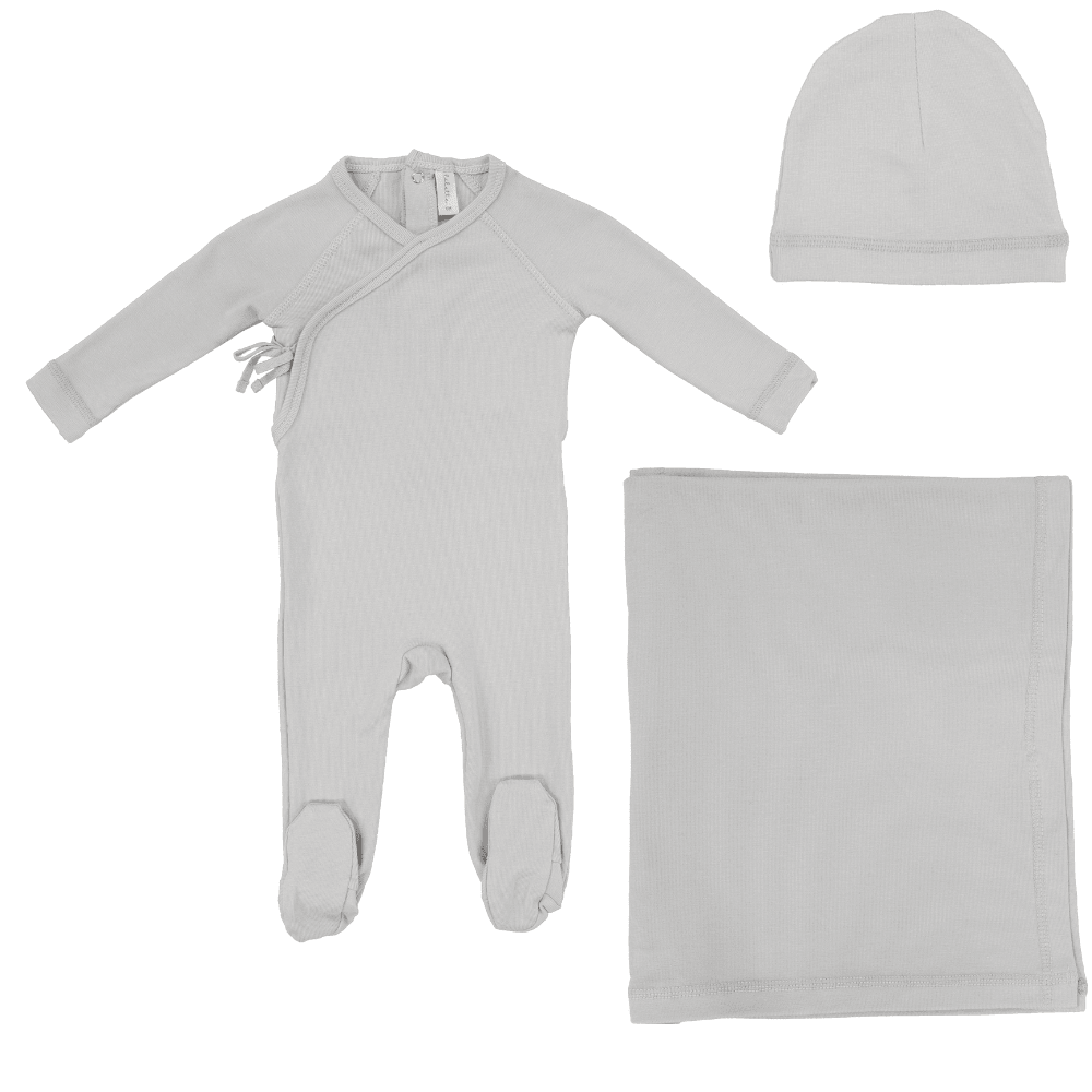 Lilette Wrapover Layette Set