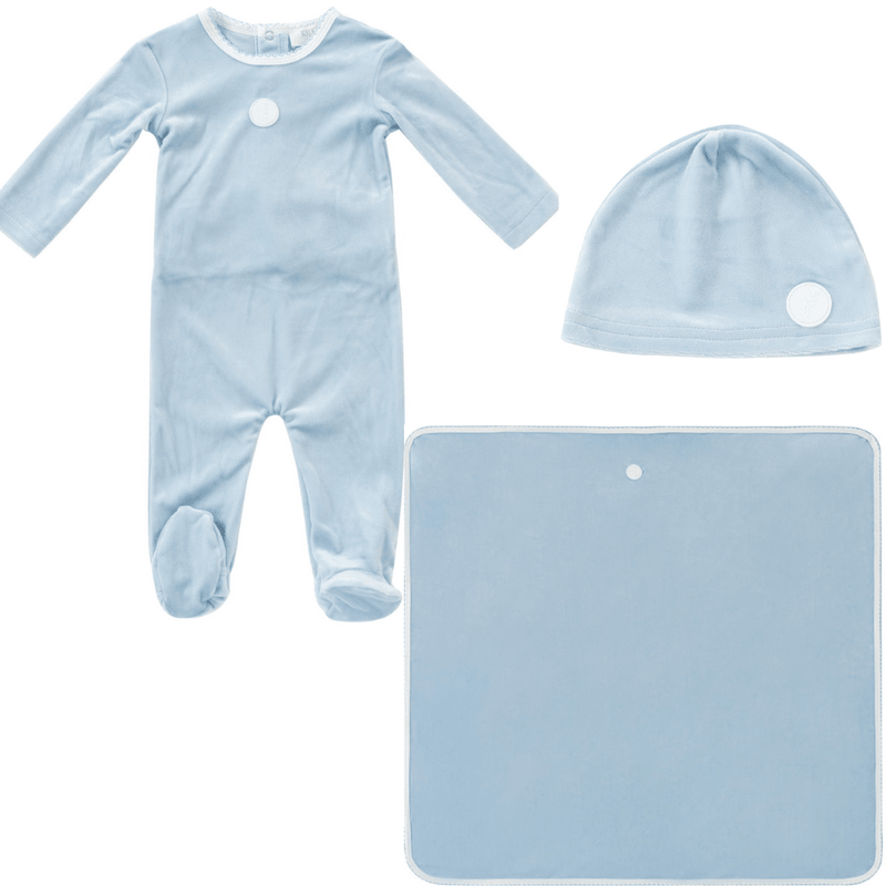 Kipp Leaf Motif Layette Set