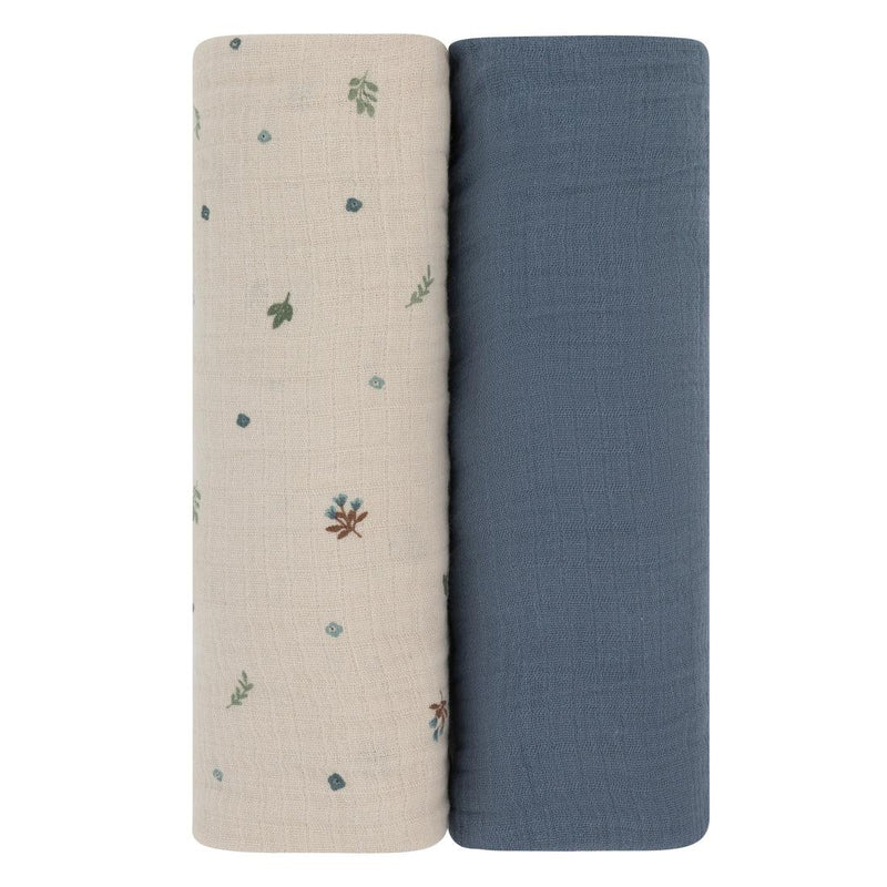 Elys & Co 2 pack muslin swaddles