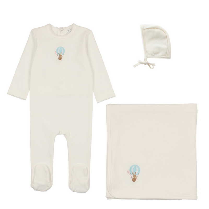 Bopop Hot Air Balloon Layette Set