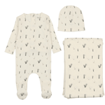 Bee & Dee Swan Print Layette Set