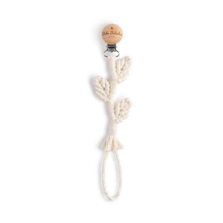 Bebe Belinha Leaves Pacifier Clip