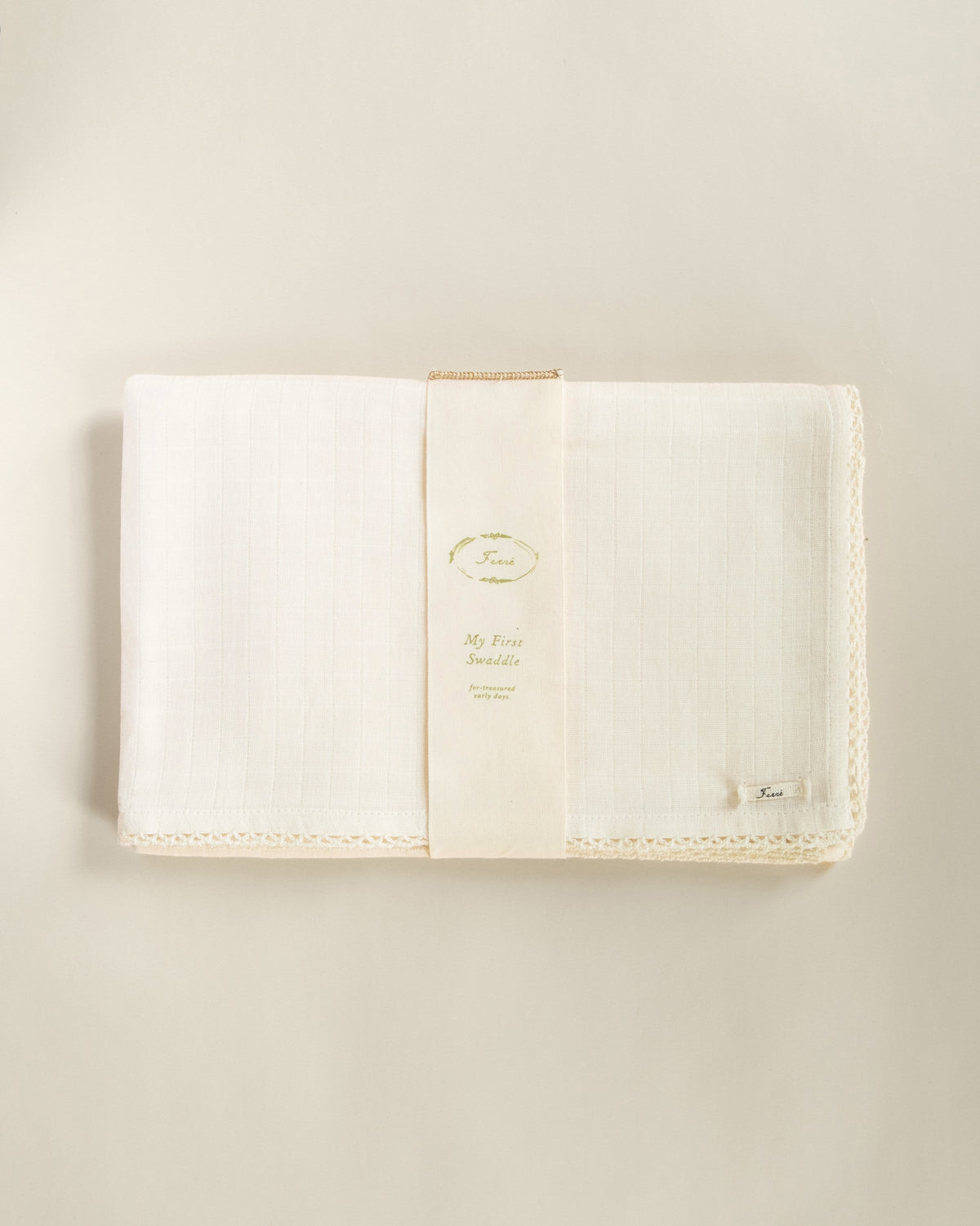 Ferne Swaddle - Ecru