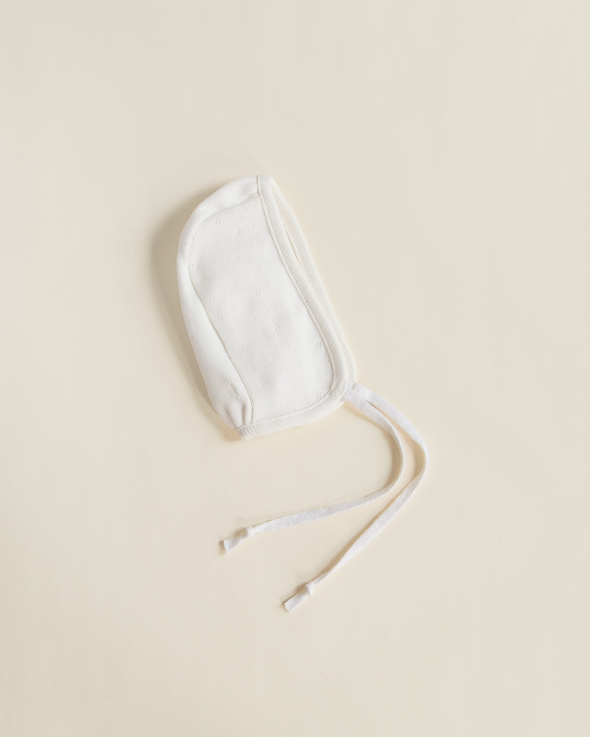 Ferne Pointelle Footie & Bonnet - Dove White