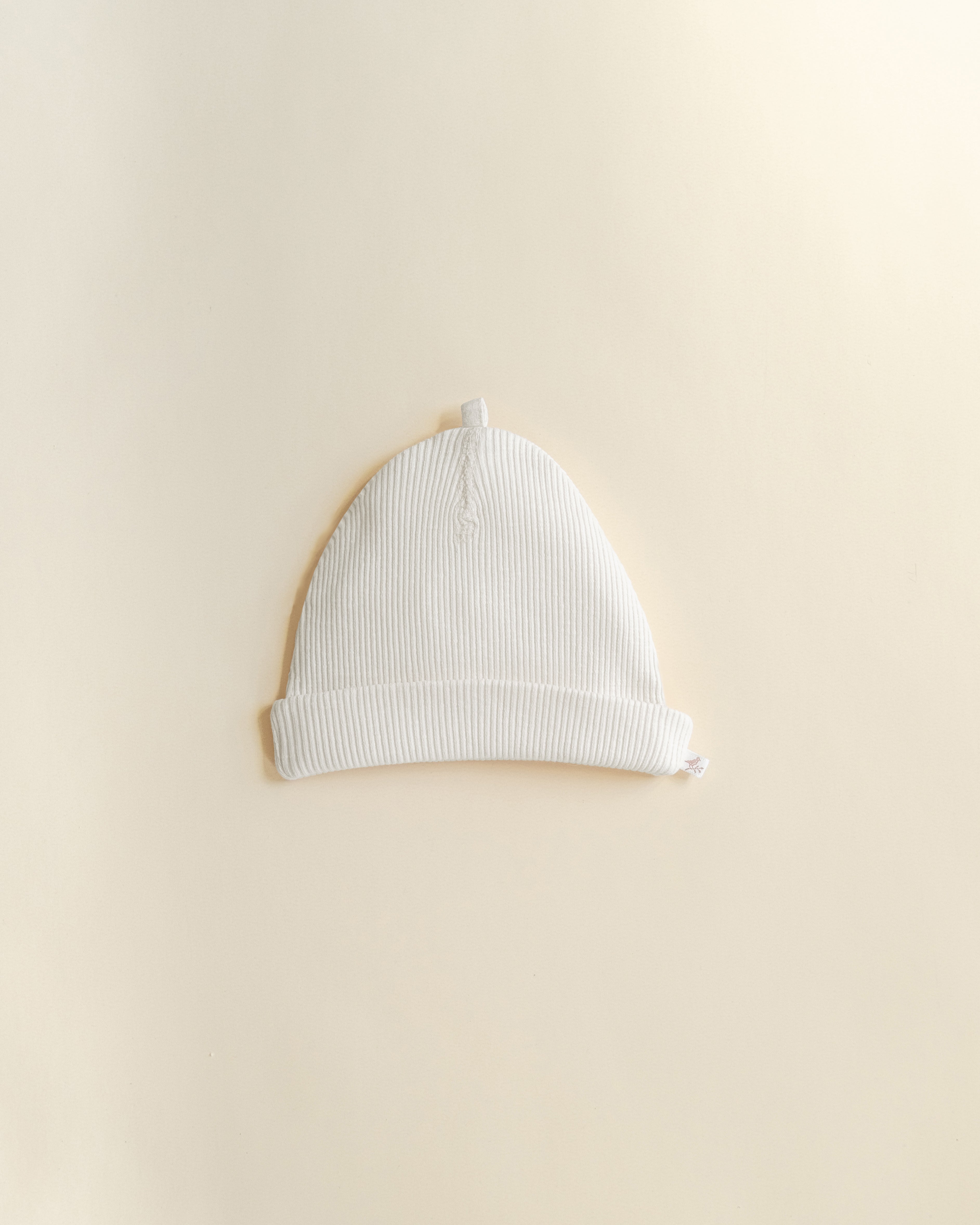 Ferne Slub Long John Footie & Hat- Dove white