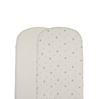 Lilette Rosebud Bassinet Sheet - Rosebud Blue
