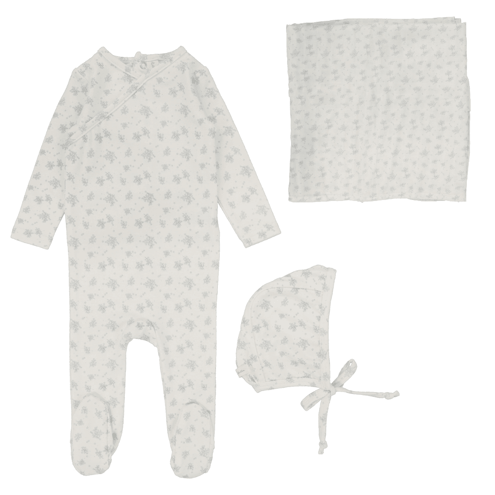 Lilette Floral Cluster Layette Set