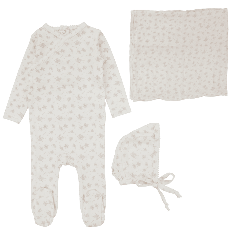 Lilette Floral Cluster Layette Set