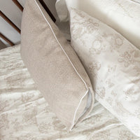 Petite Belle Toile Safra Sheet Set- Taupe