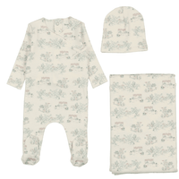 Bee & Dee Toile Layette Set