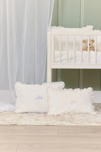 Kipp Bebe Mini Crib Set SS25 - White Pink