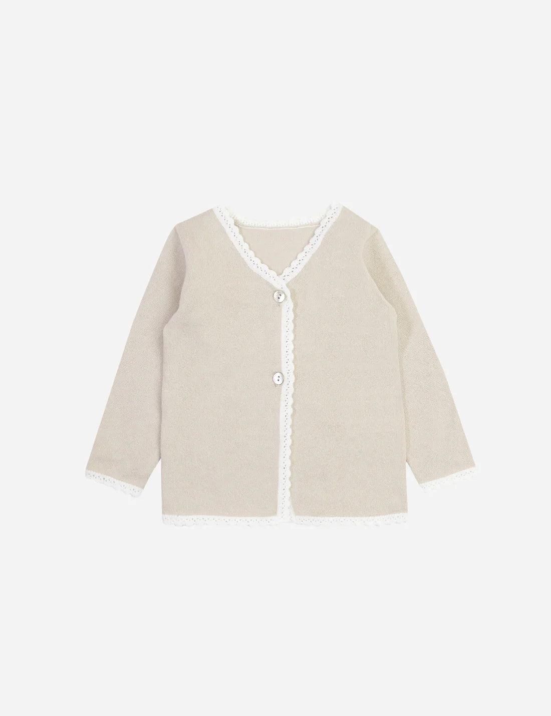 Kipp Scallop Edge Cardigan