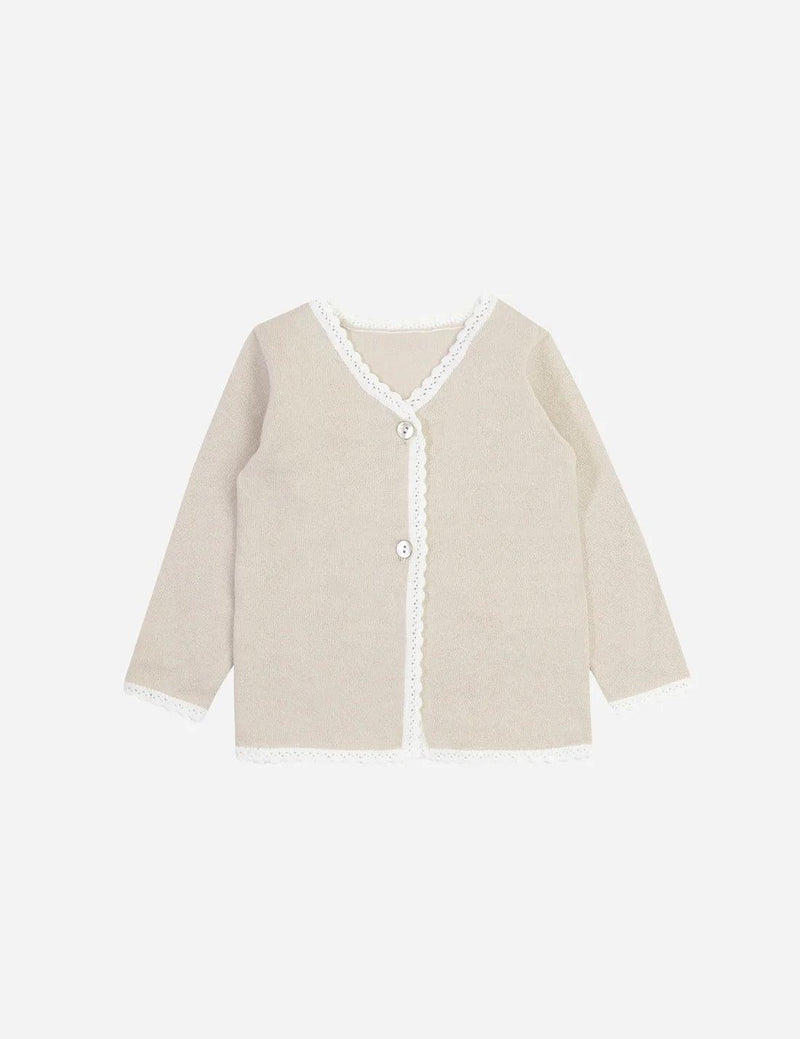 Kipp Scallop Edge Cardigan