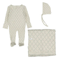 Lovely Littles Lattice Layette Set