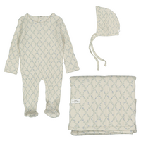 Lovely Littles Lattice Layette Set