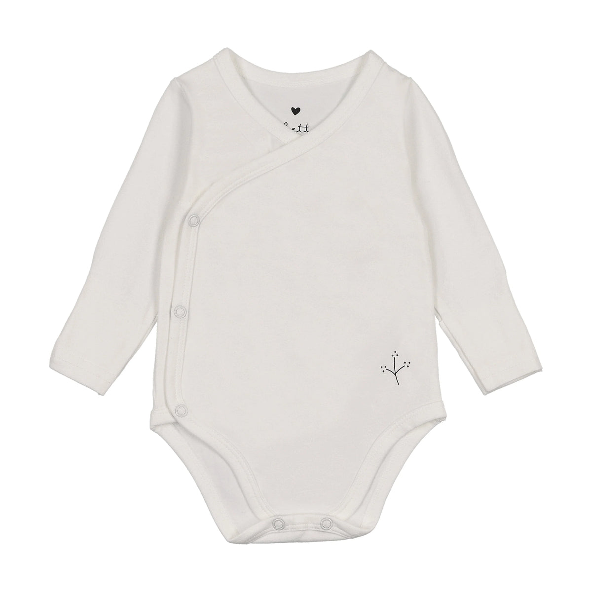 Lilette Long Sleeve Undershirt 2 Pack- Winter White