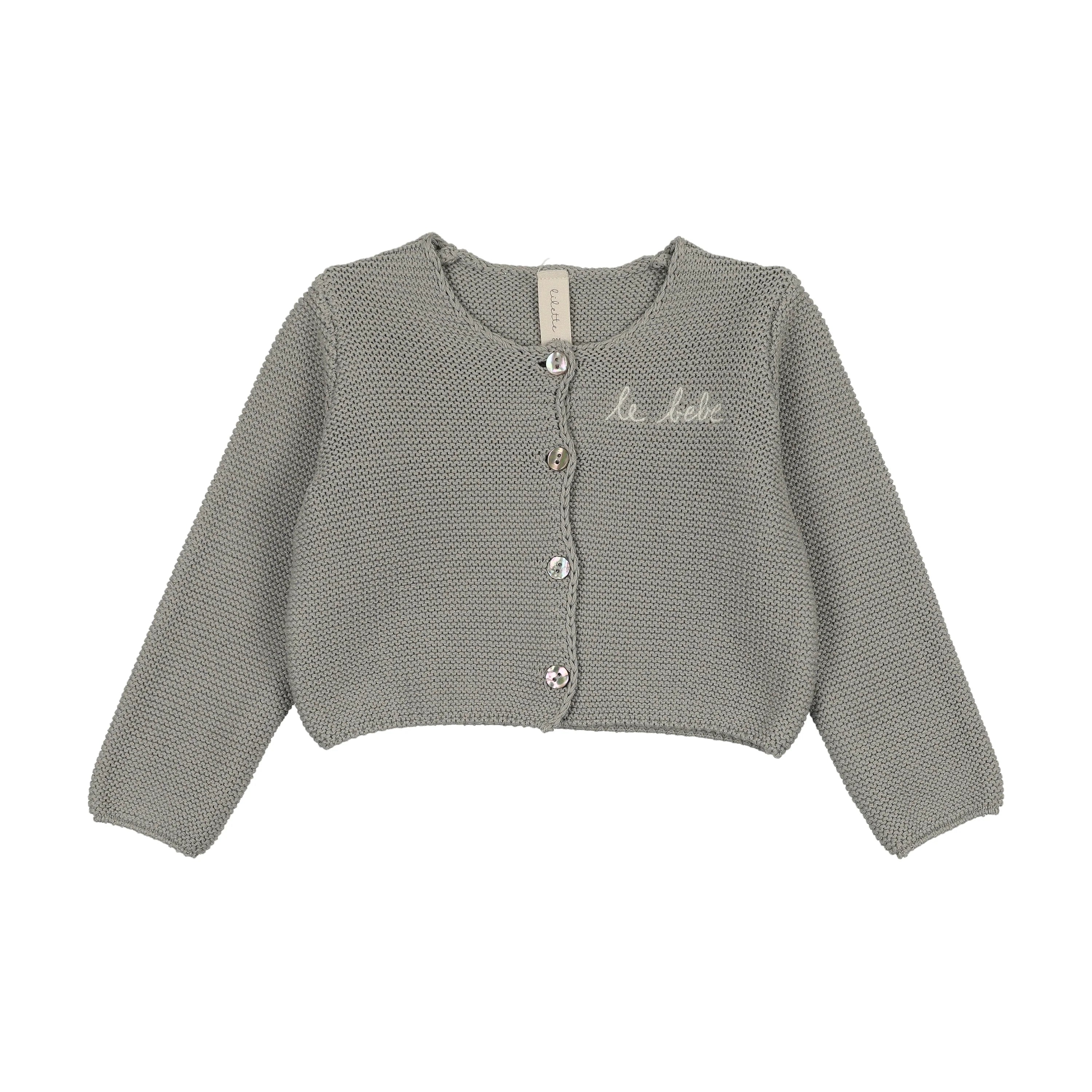 Lilette Le Bebe Knit Cardigan - Light Blue