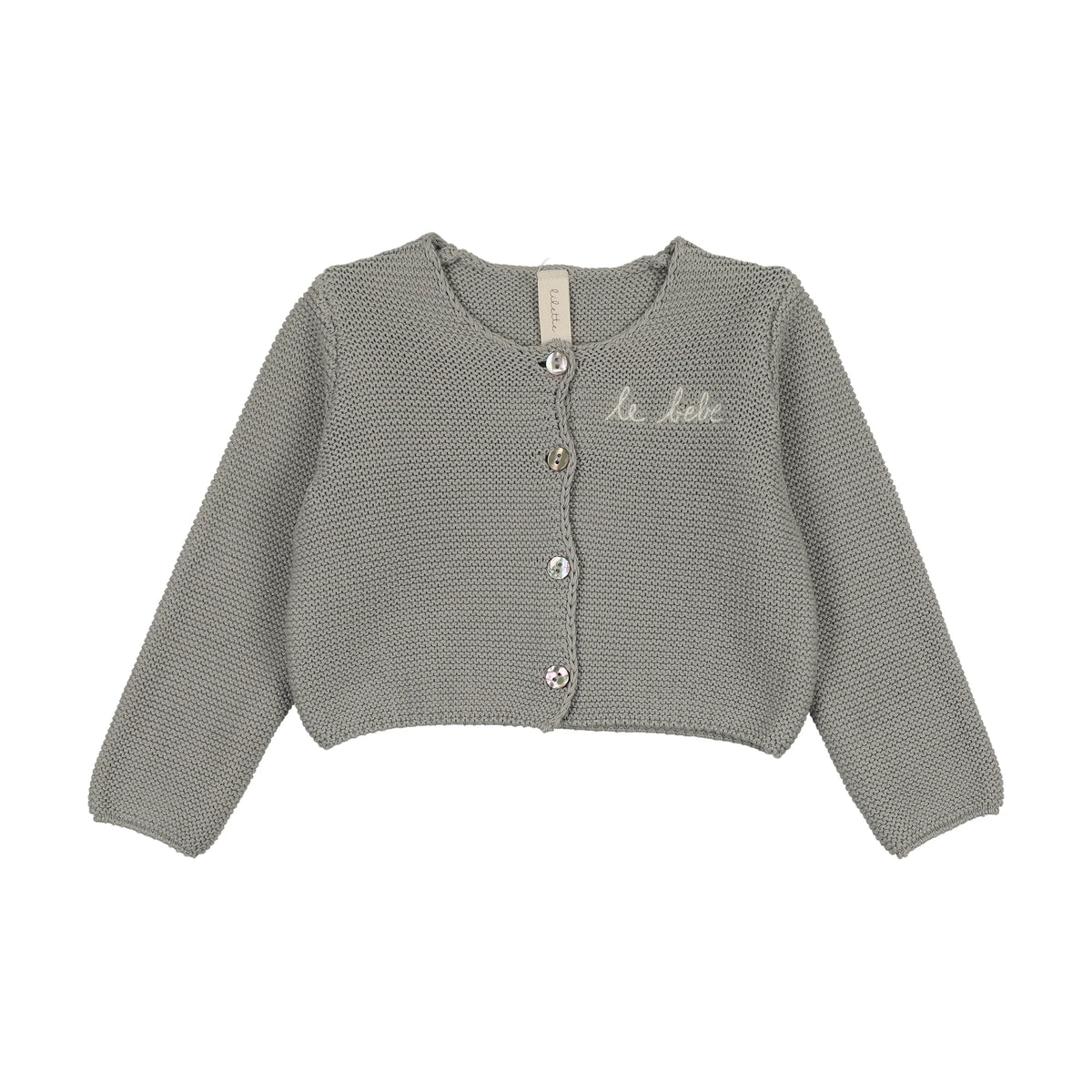 Lilette Le Bebe Knit Cardigan - Light Blue