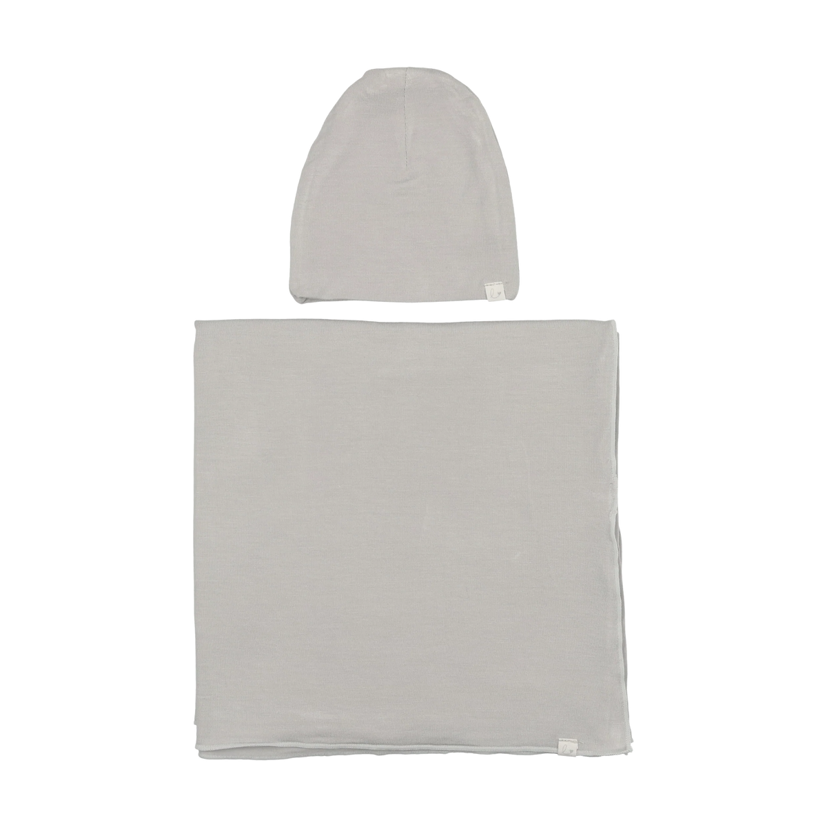 Lilette Bamboo Swaddle & Hat Set - Pale Blue