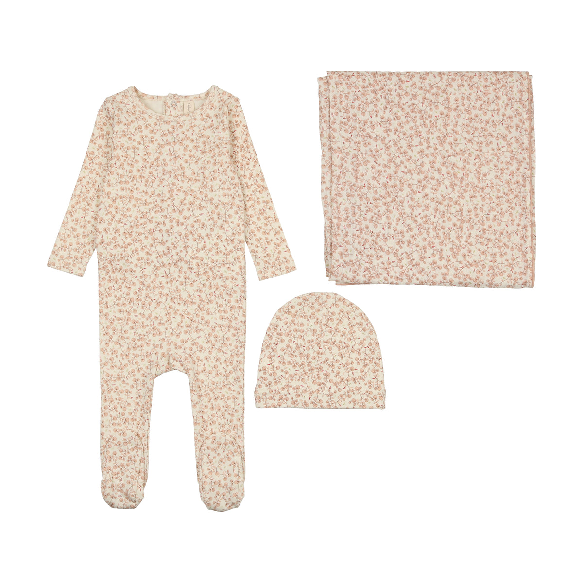 Lilette All Over Floral Layette Set