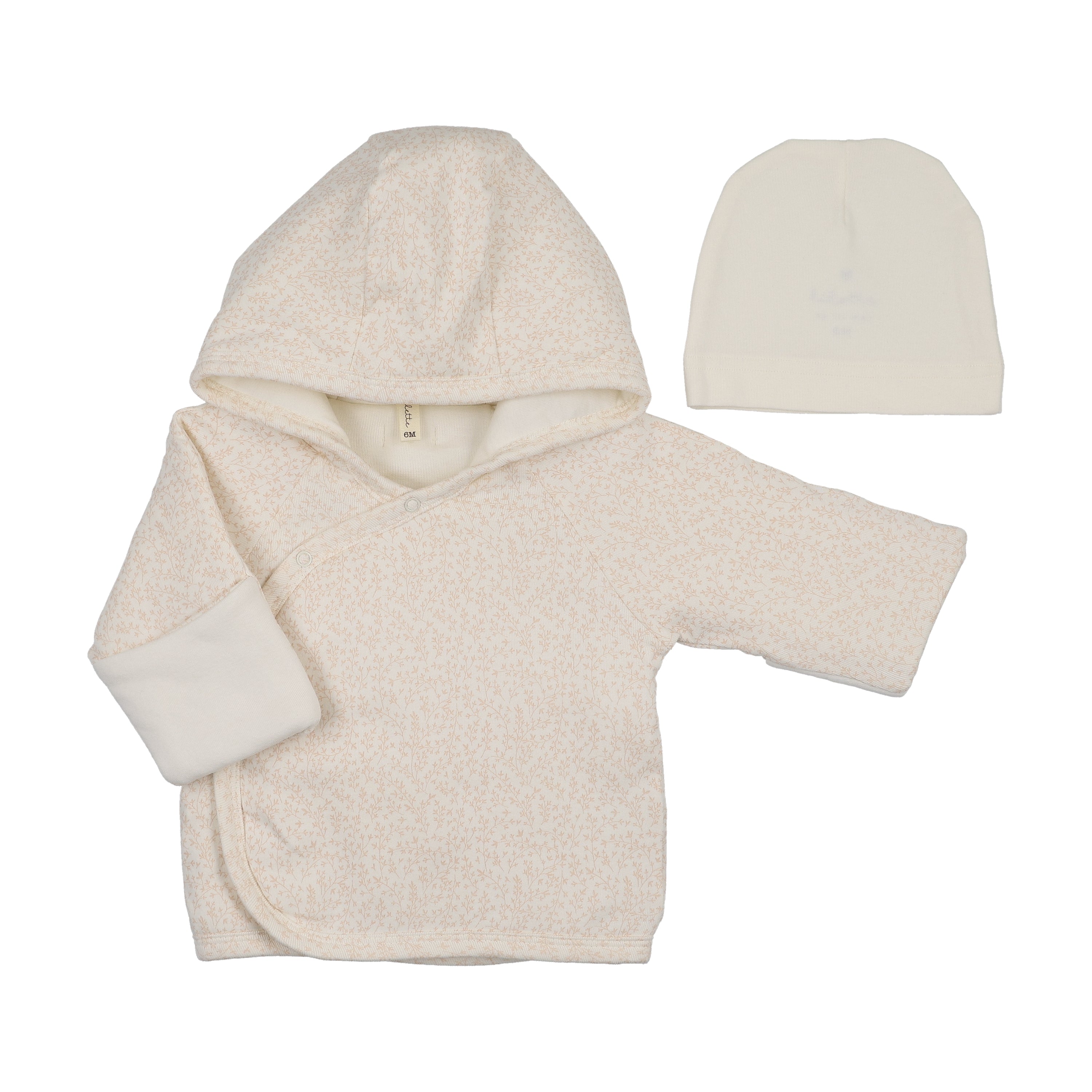 Lilette Leaf Trail Jacket -Cream/Pink