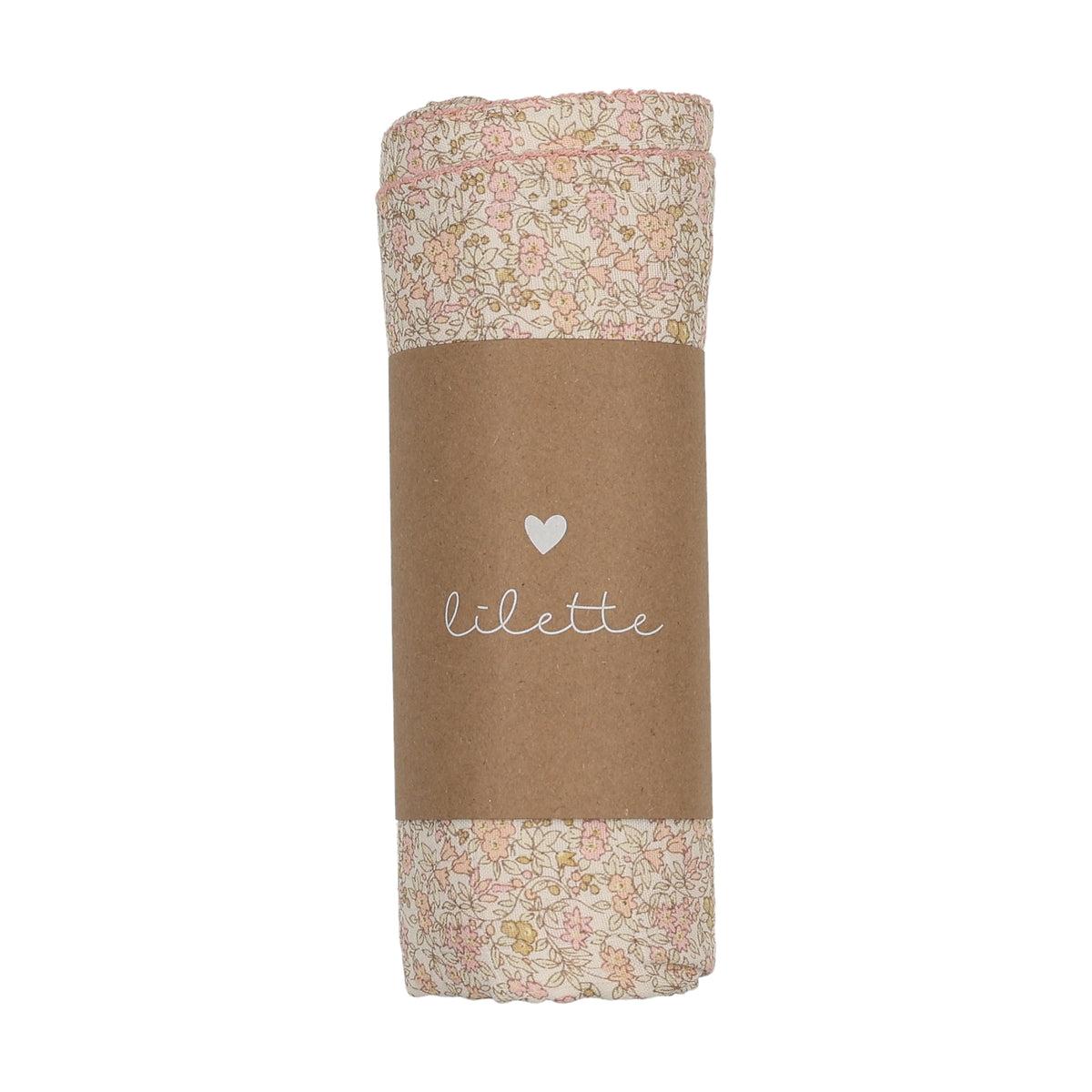 Lilette Liberty Floral Swaddle - Cream/Pink