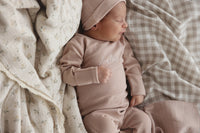 Lilette Take Me Home Bebe Footie - Dusty Pink