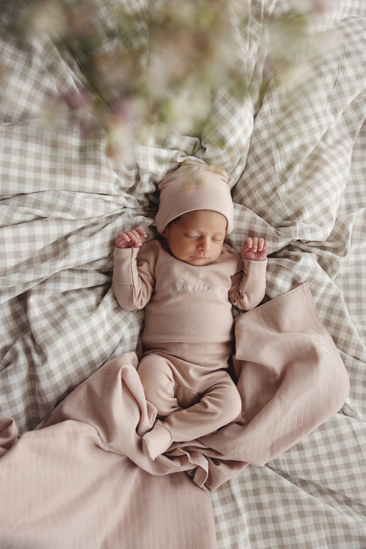 Lilette Take Me Home Bebe Footie - Dusty Pink