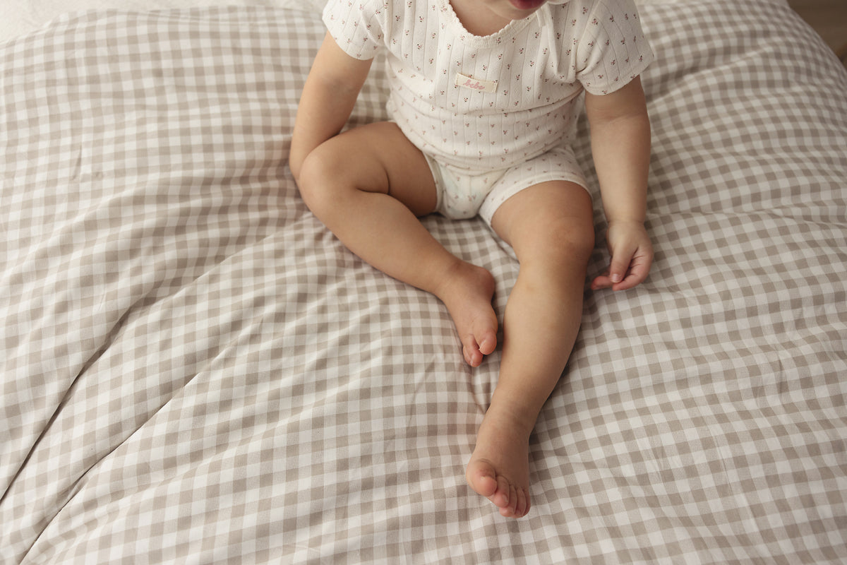 Lilette Floret Print Top & Pants - Cream/Pink