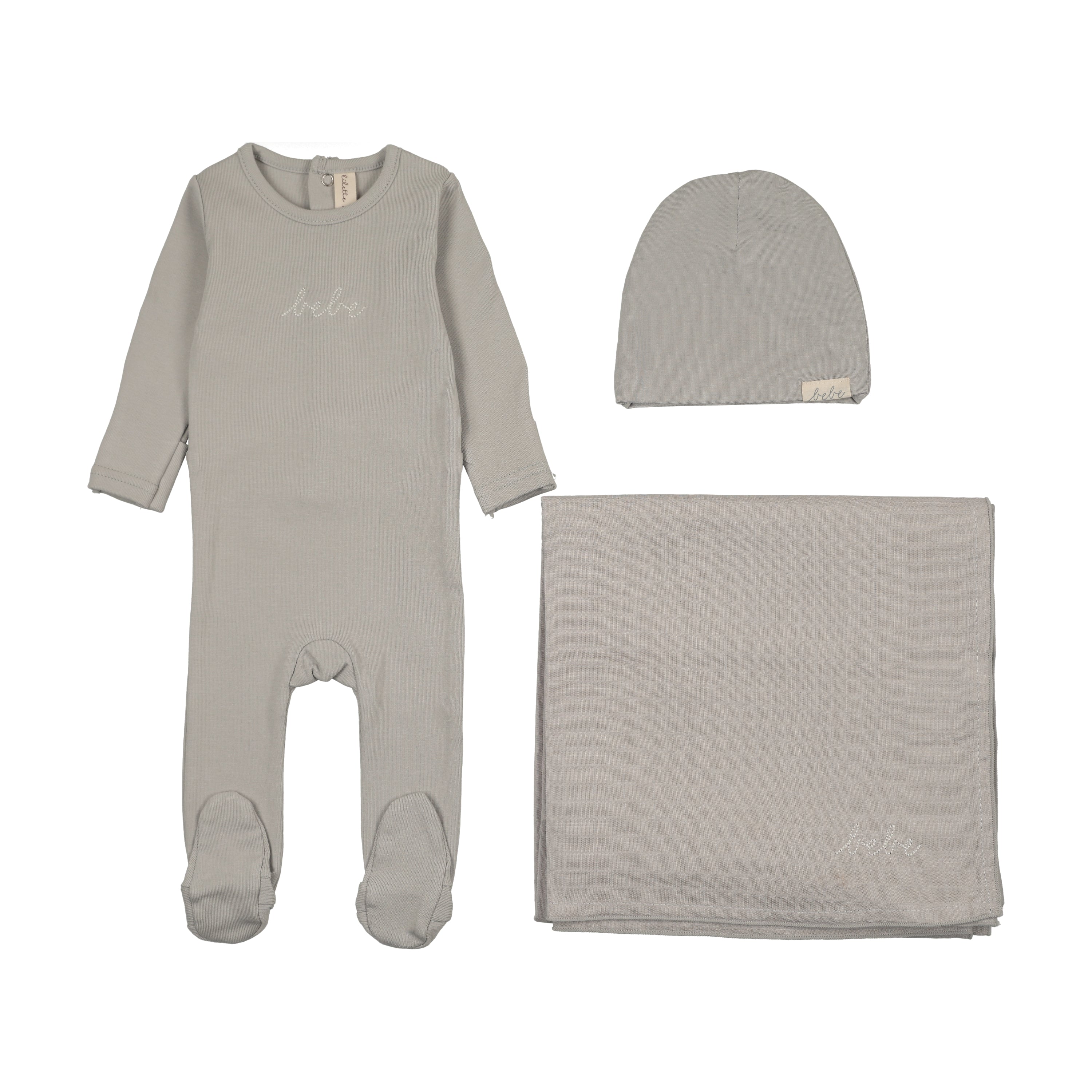 Lilette Take Me Home Bebe Layette Set - Pale Blue