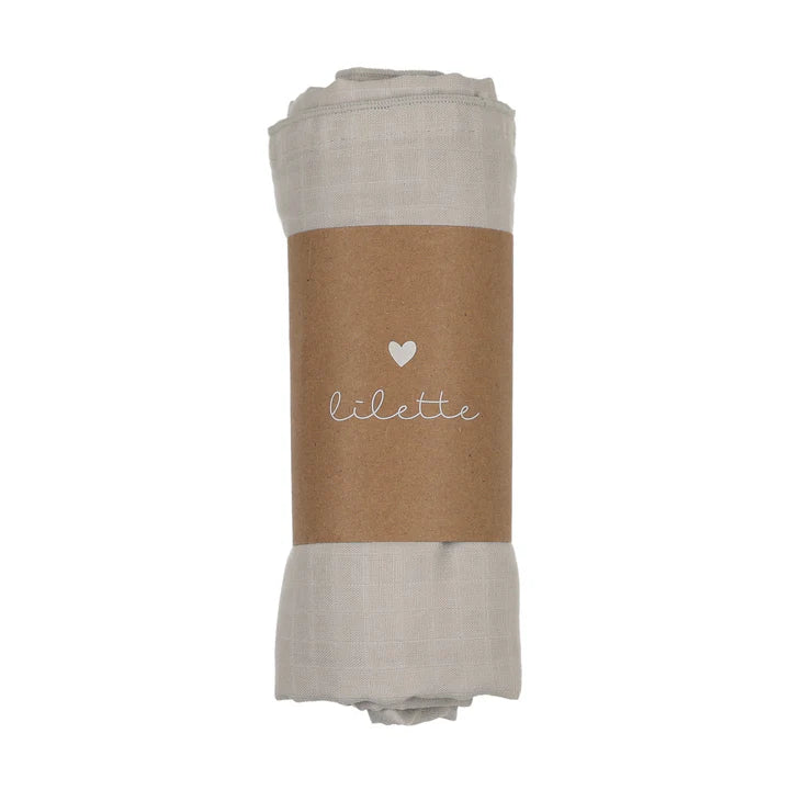 Lilette Take me Home Bebe Muslin Swaddle - Pale Blue