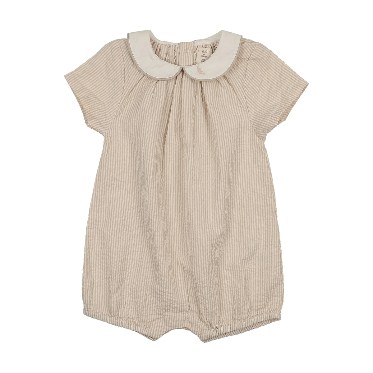 Analogie Mountain Meadow Boys Bubble Romper- Wheat