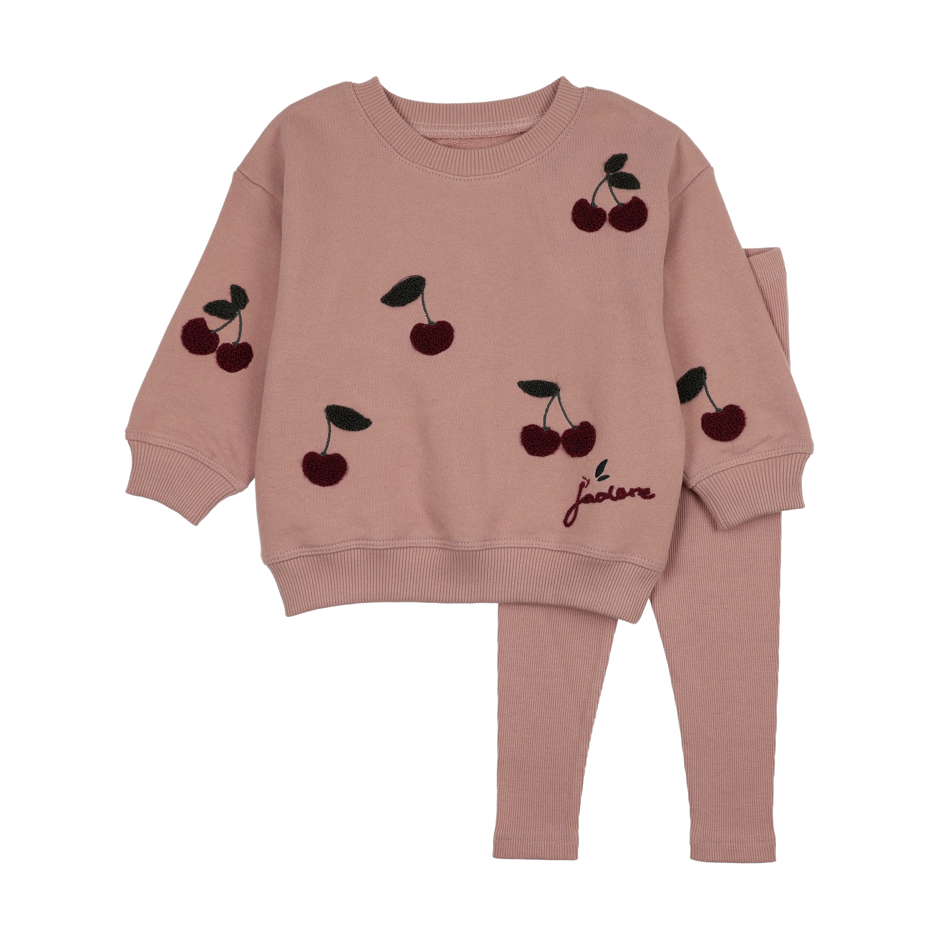 Analogie Cherry Patch Sweatshirt & Pants
