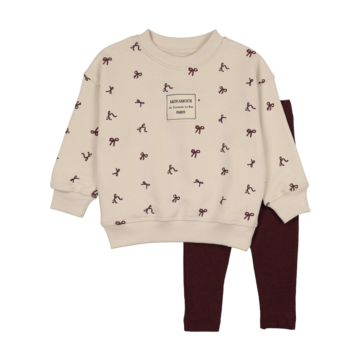 Analogie Bow Sweatshirt & Pants