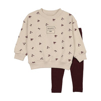 Analogie Bow Sweatshirt & Pants