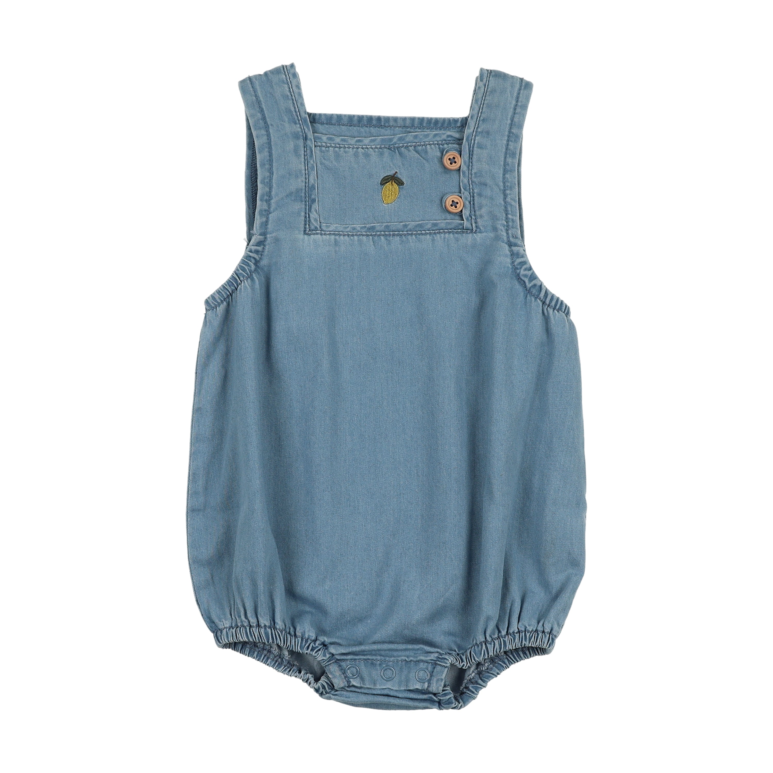 Analogie Denim Capsule Romper - Blue Tencel
