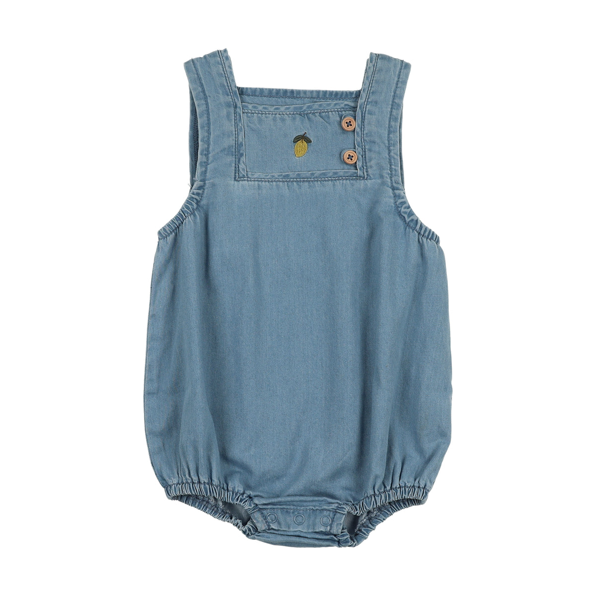 Analogie Denim Capsule Romper - Blue Tencel
