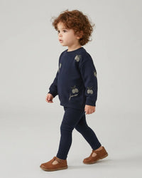 Analogie Olive Patch Sweatshirt & Pants
